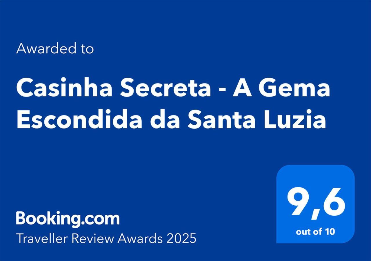 Casinha Secreta - A Gema Escondida Da Santa Luzia Apartman Santa Luzia  Kültér fotó